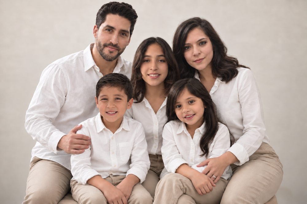 The Contreras family, founders of Pure Nest House Cleaning